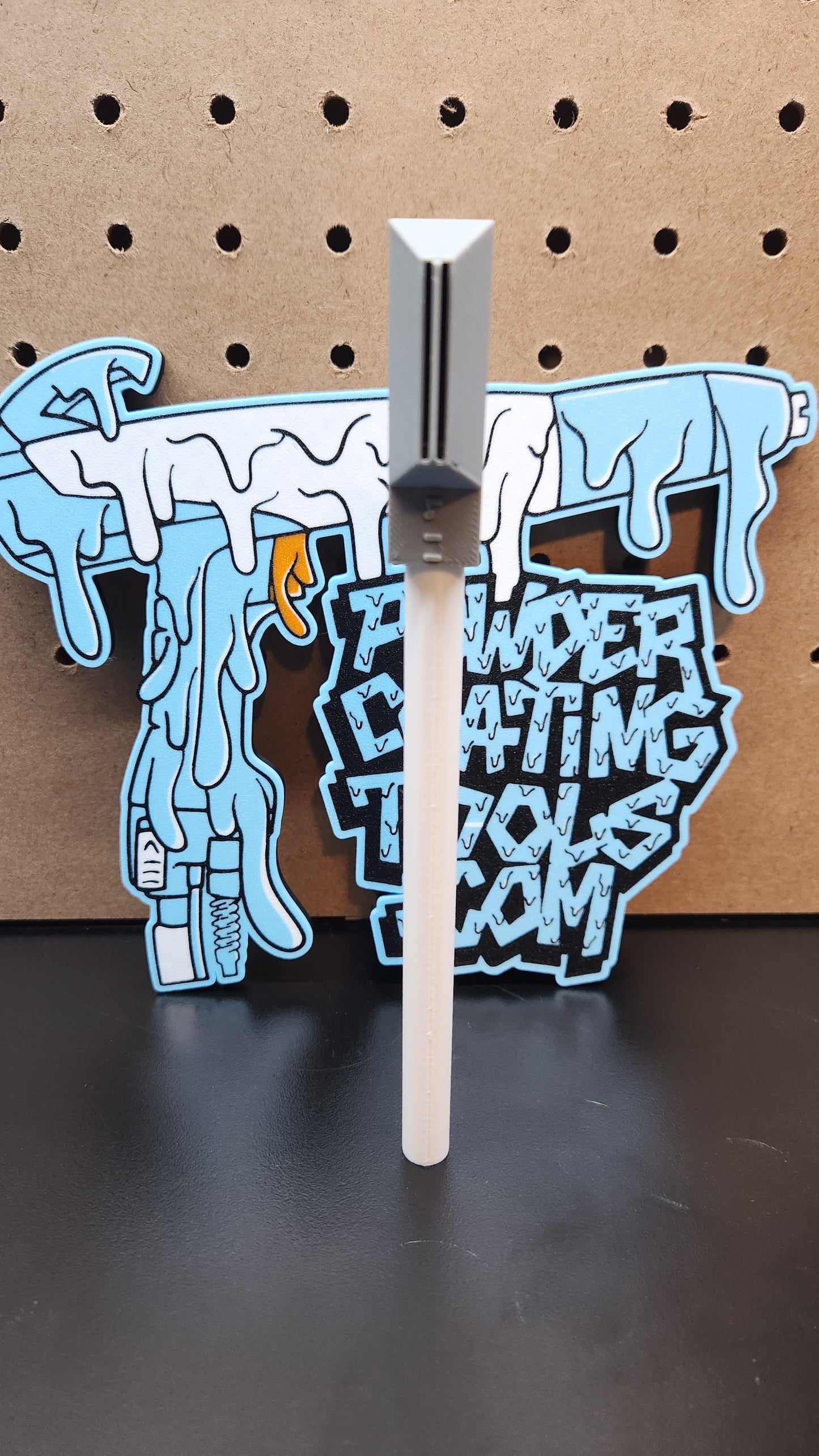 90 degree flat tip and pipe