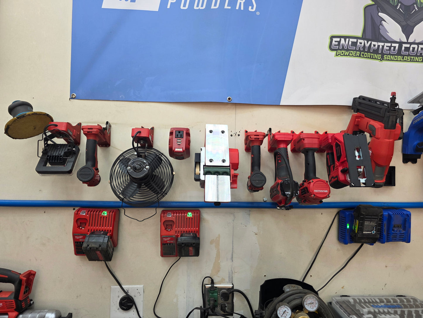 Milwaukee tool wall mount M18