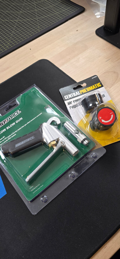 Air Powder Removal kit (WITH air gun and regulator)