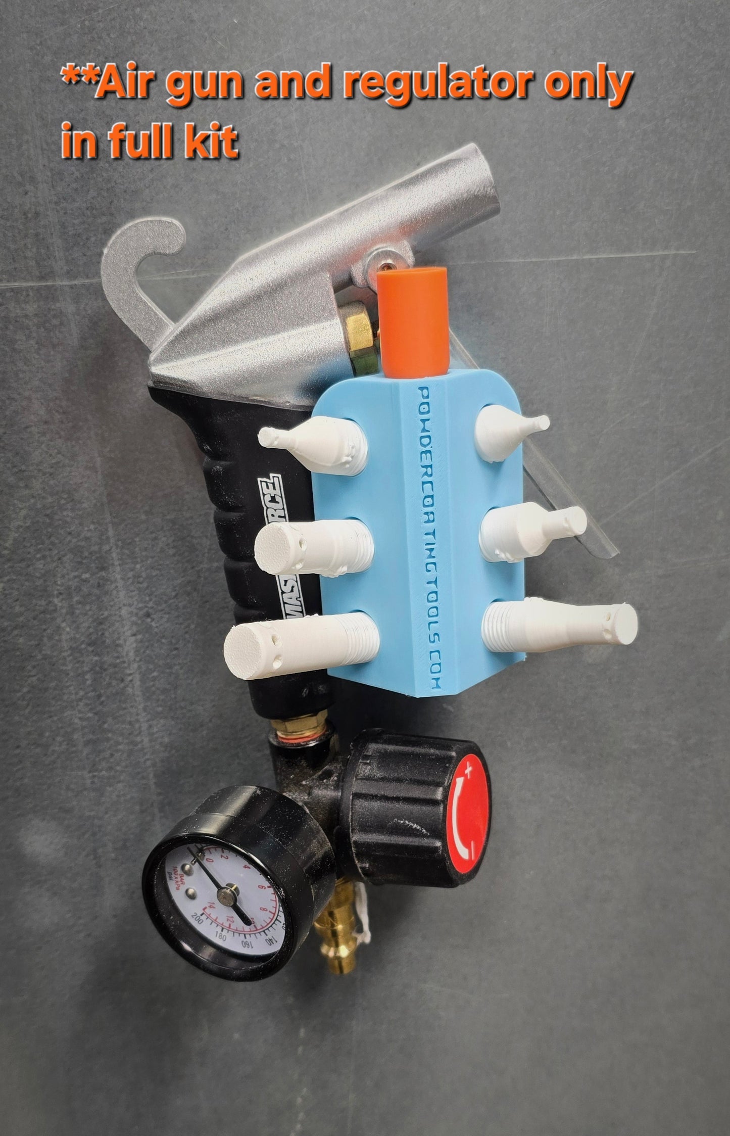 Air Powder Removal kit (no regulator or air gun)